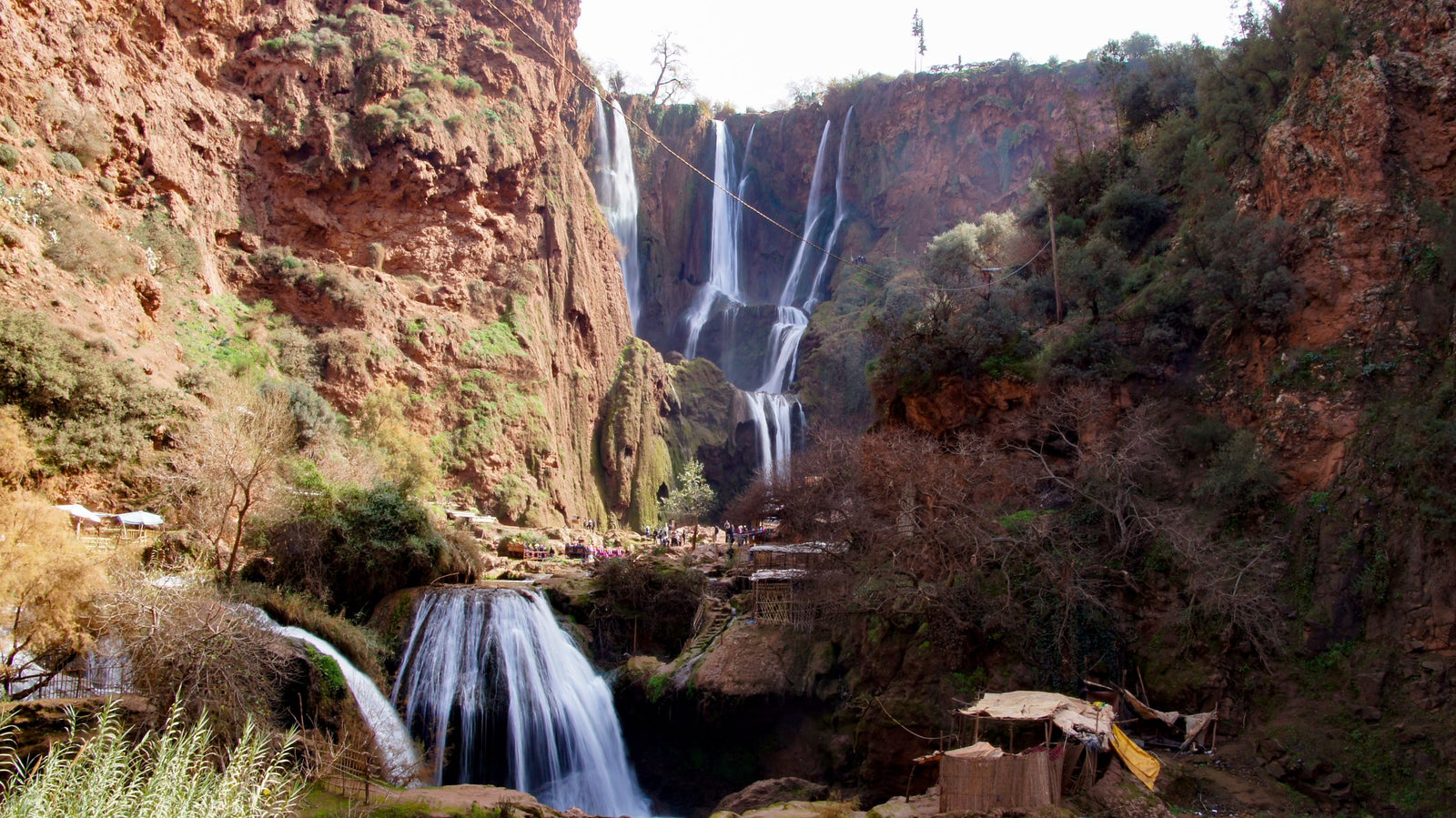 Ouzoud watervallen