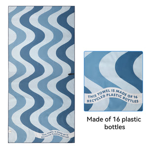 Microvezel handdoek Recycled