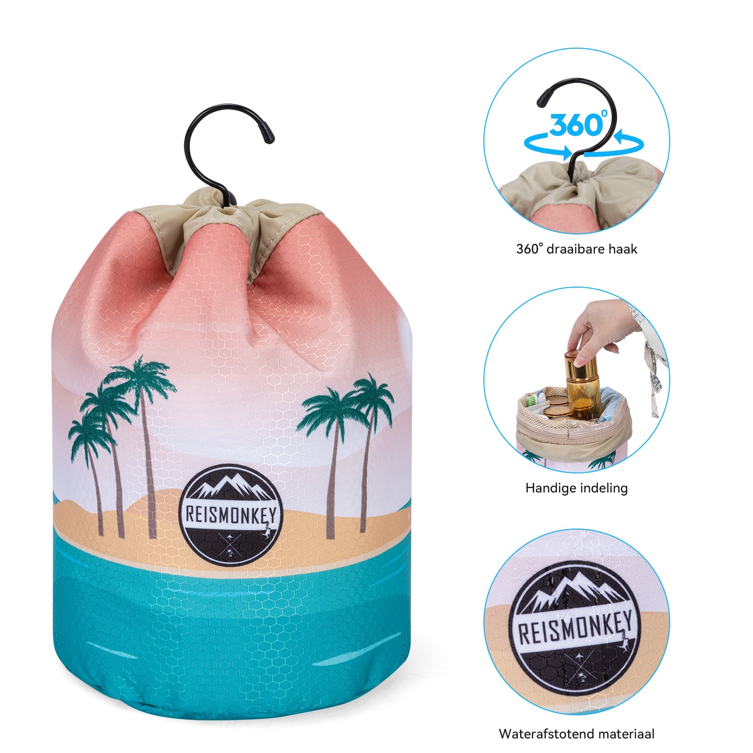 Ophangbare toilettas