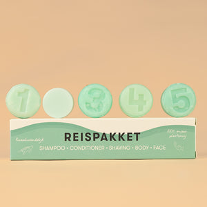 reispakket shampoo bars