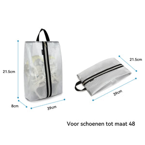 Schoenen opbergzak reis