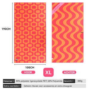 Microvezel handdoek Recycled