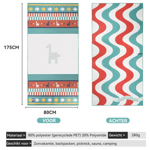 Microvezel handdoek Recycled