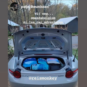 Packing cubes compressie