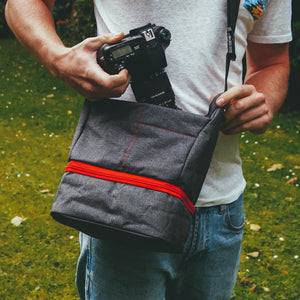 camera schoudertas fototas