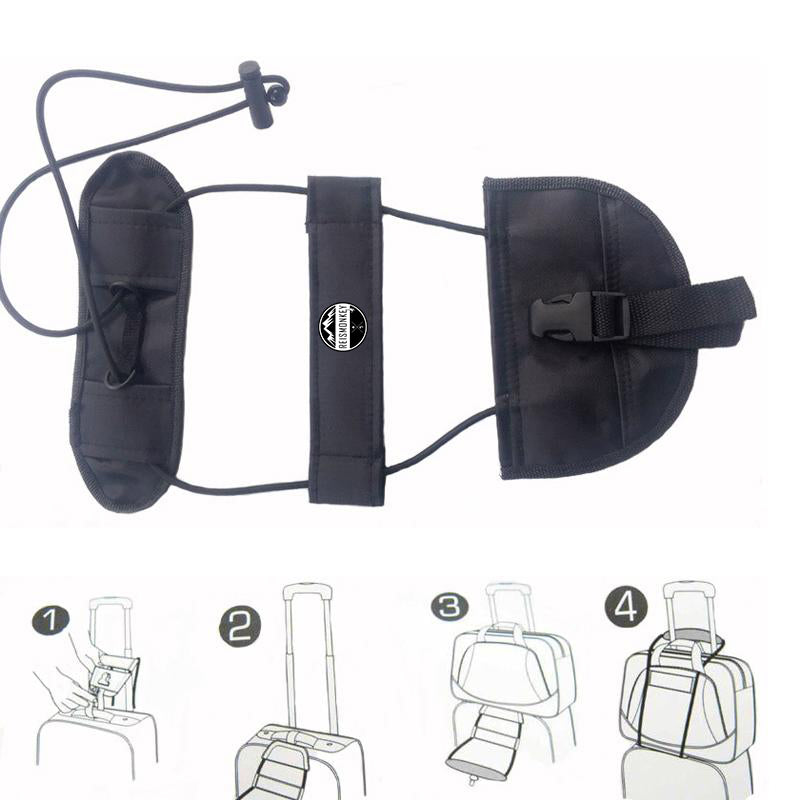 tas bevestigen aan koffer