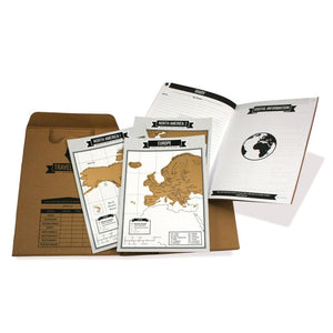 reisdagboek scratch map